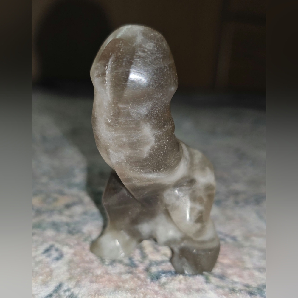 Natural Smokey Quartz Penissaurus 🖤🍆🦕 - Picture 3 of 4